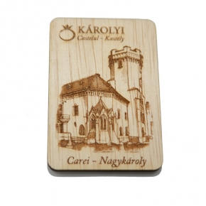 Magnet din lemn Castelul Károlyi 