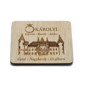 Magnet din lemn Castelul Károlyi 